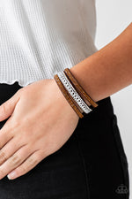 Load image into Gallery viewer, Rollin In Rhinestones - Brown
