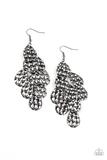 Instant Incandescence Black Earrings