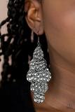 Instant Incandescence Black Earrings