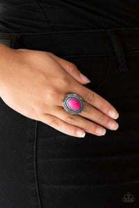 Tumblin' Tumbleweed Pink Ring